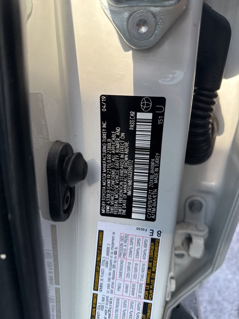 2019 Toyota C-HR XLE