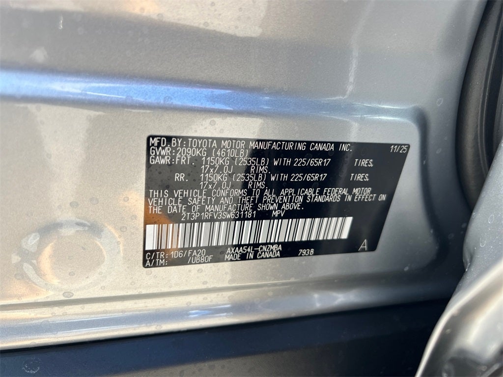 2025 Toyota RAV4 XLE