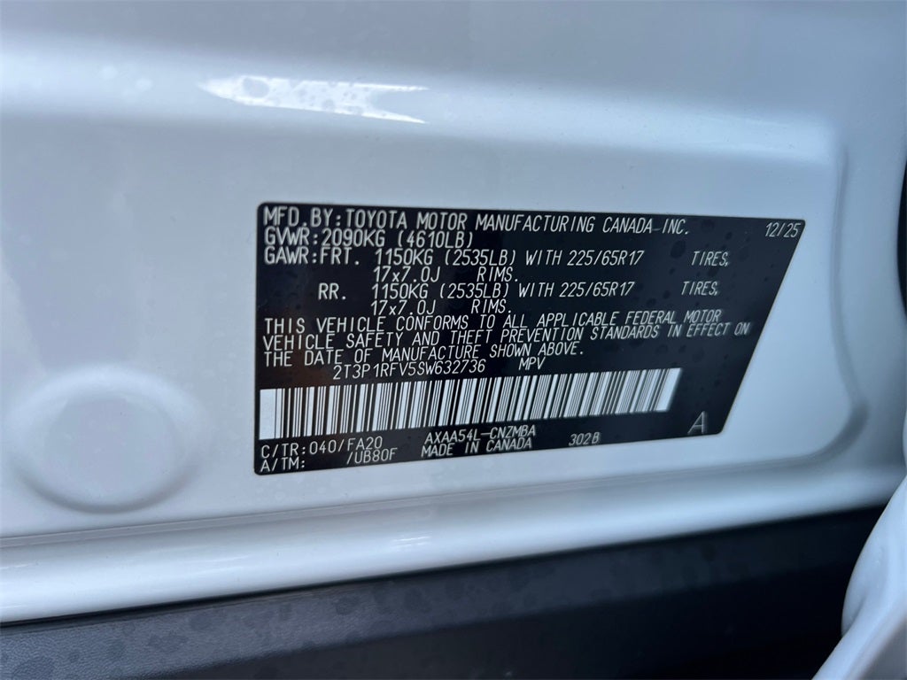 2025 Toyota RAV4 XLE