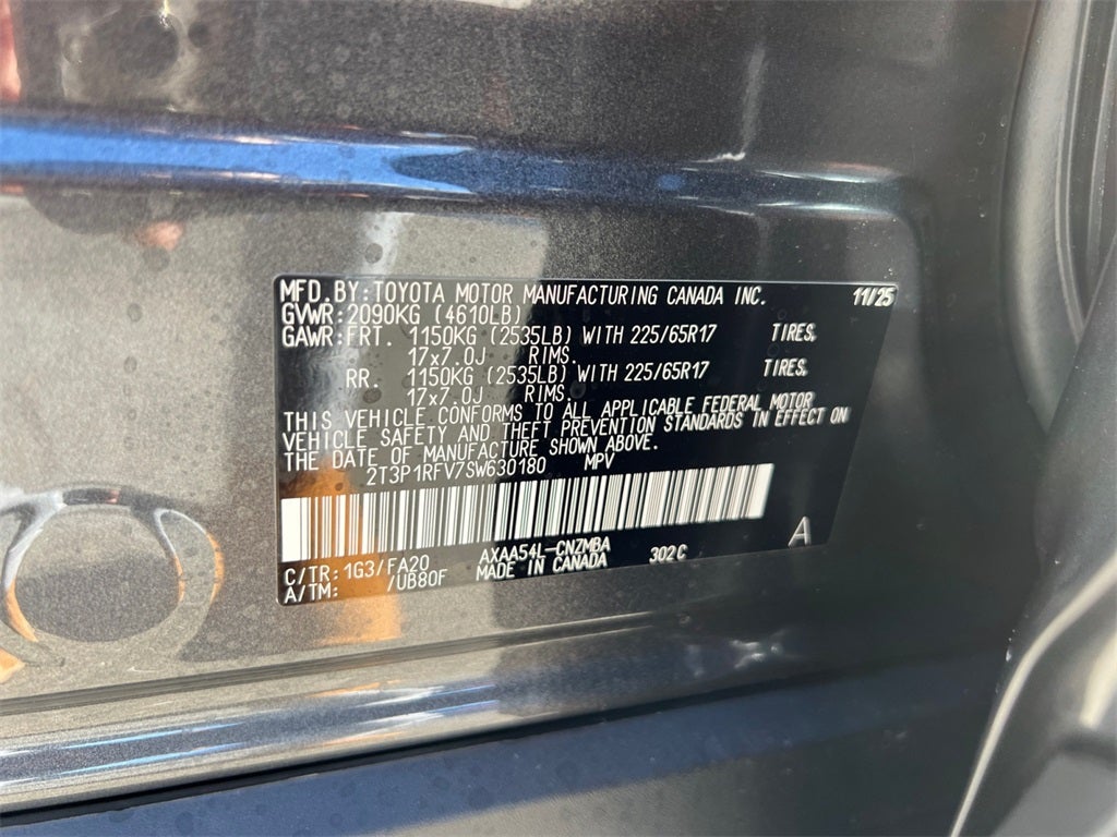 2025 Toyota RAV4 XLE