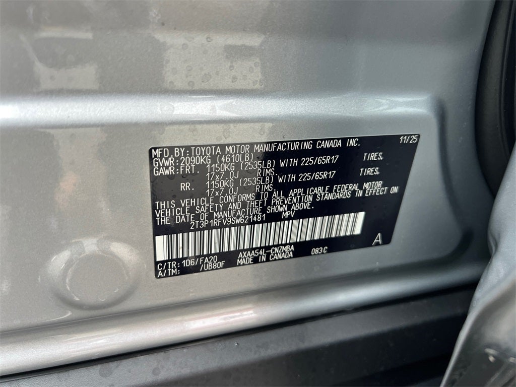 2025 Toyota RAV4 XLE