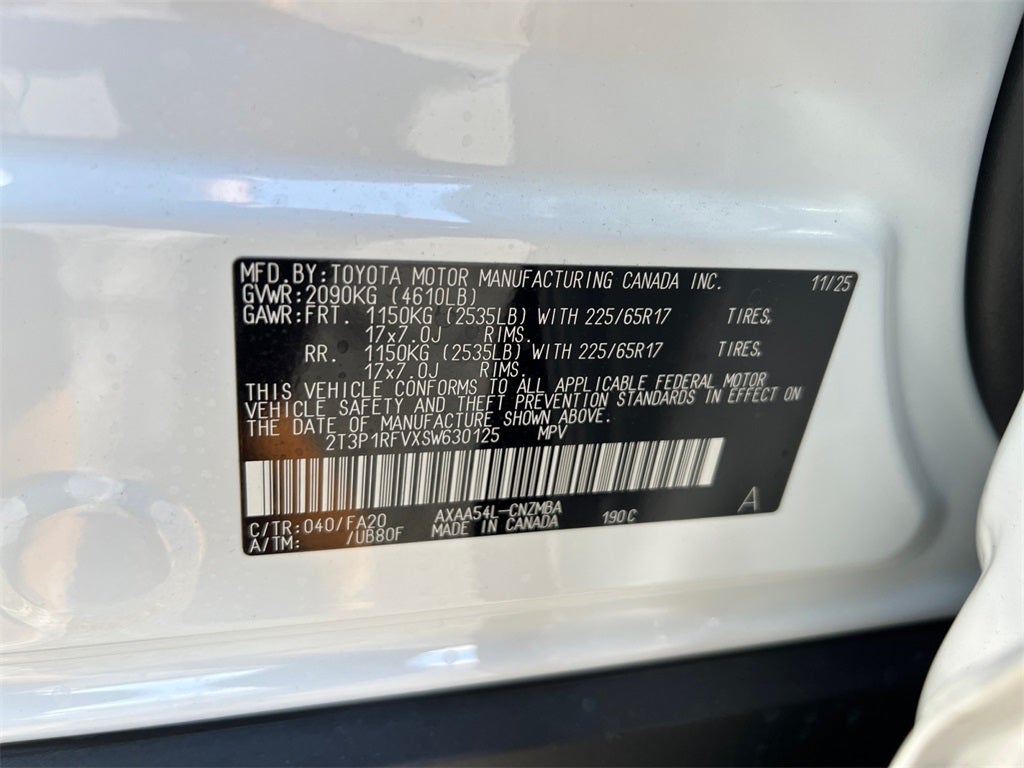 2025 Toyota RAV4 XLE