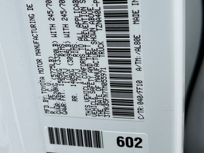 2026 Toyota Tacoma SR5