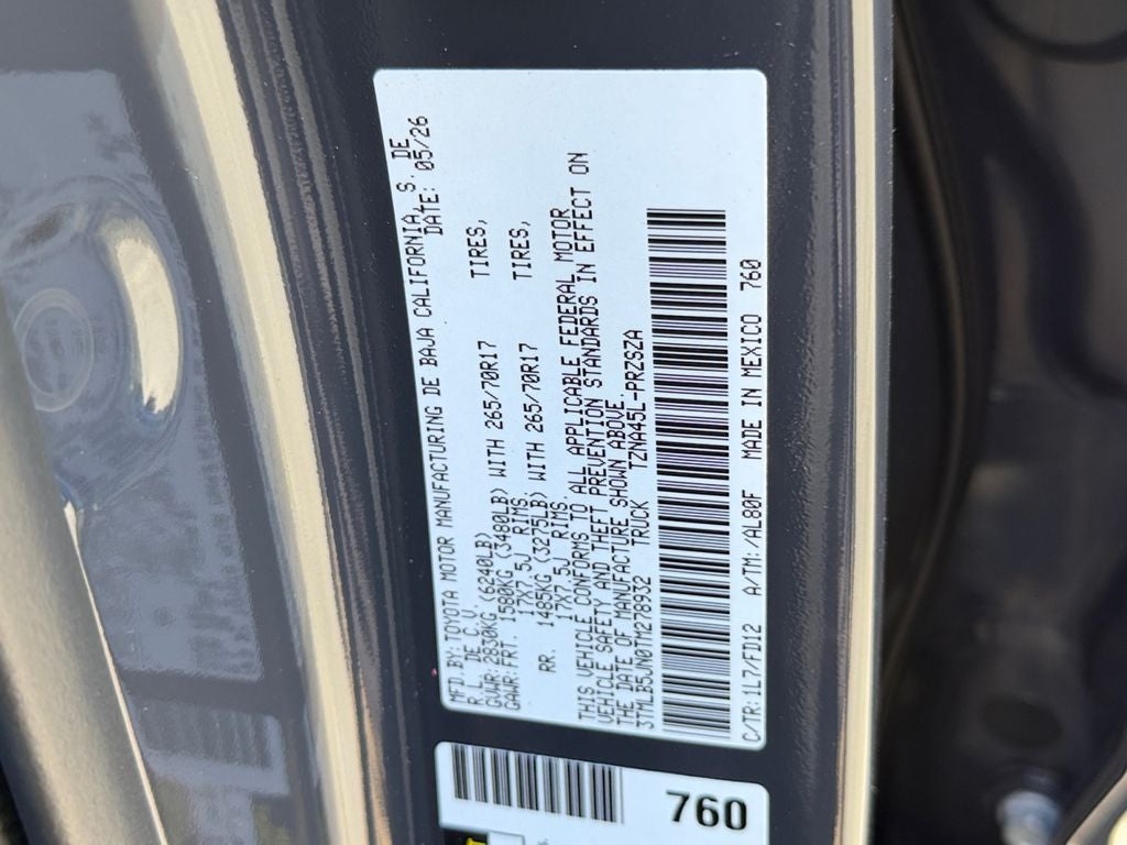 2026 Toyota Tacoma TRD Off-Road