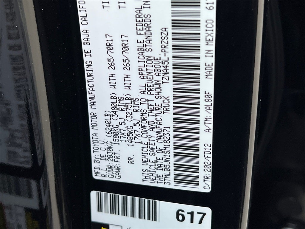 2025 Toyota Tacoma TRD Off-Road