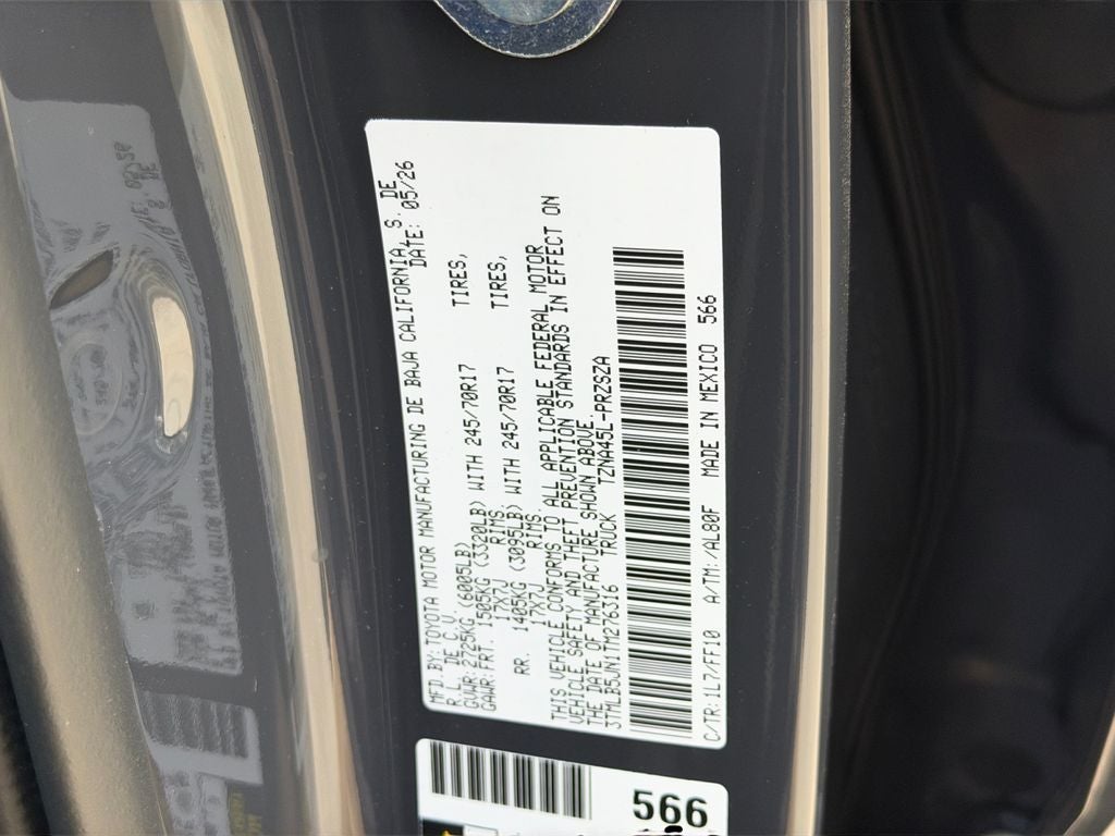2026 Toyota Tacoma SR5