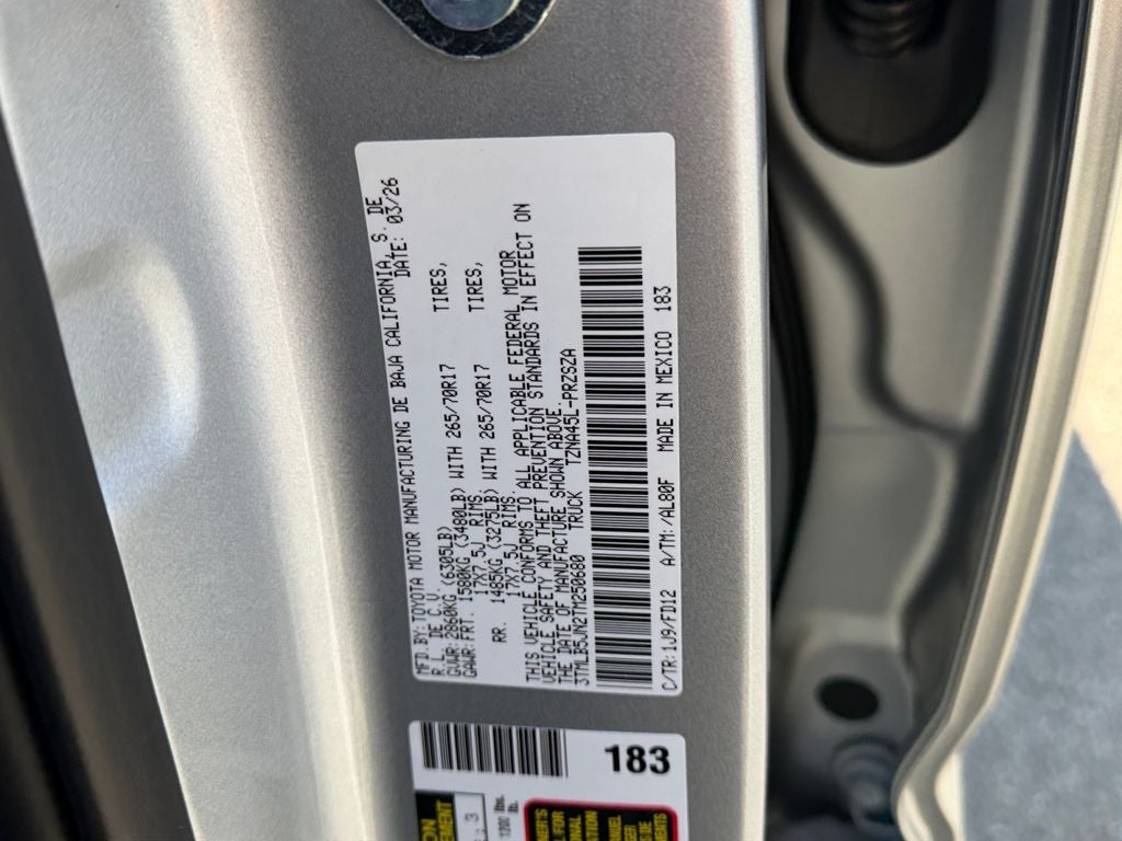 2026 Toyota Tacoma TRD Off-Road