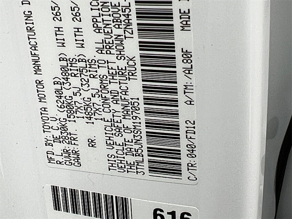 2025 Toyota Tacoma TRD Off-Road