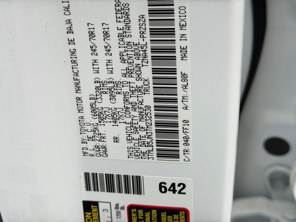 2026 Toyota Tacoma SR5