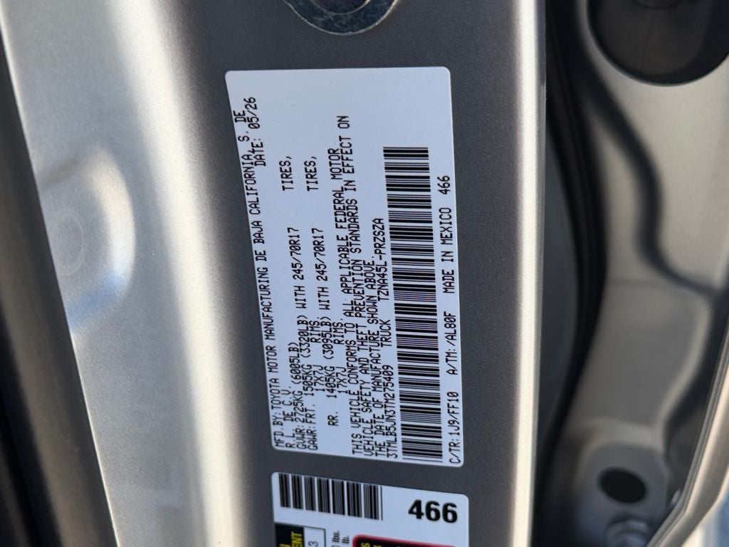 2026 Toyota Tacoma SR5