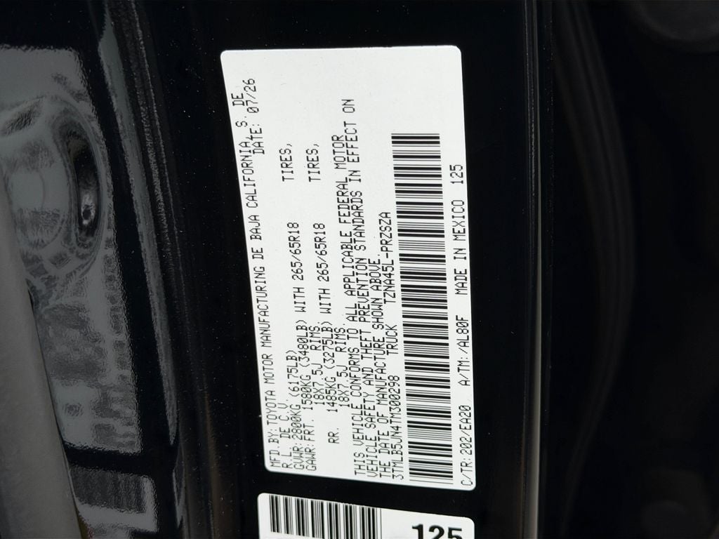 2026 Toyota Tacoma TRD Sport