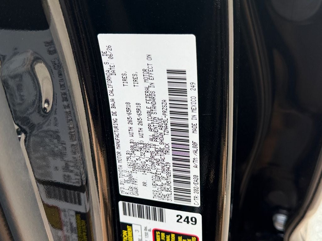 2026 Toyota Tacoma TRD Sport