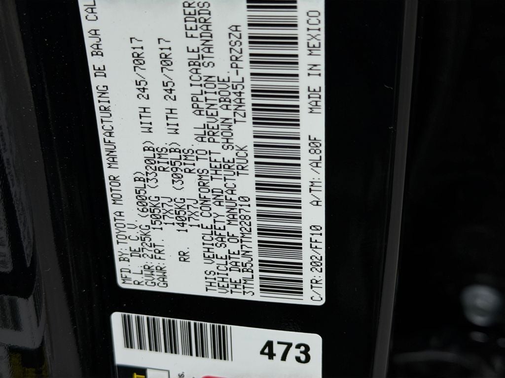 2026 Toyota Tacoma SR5