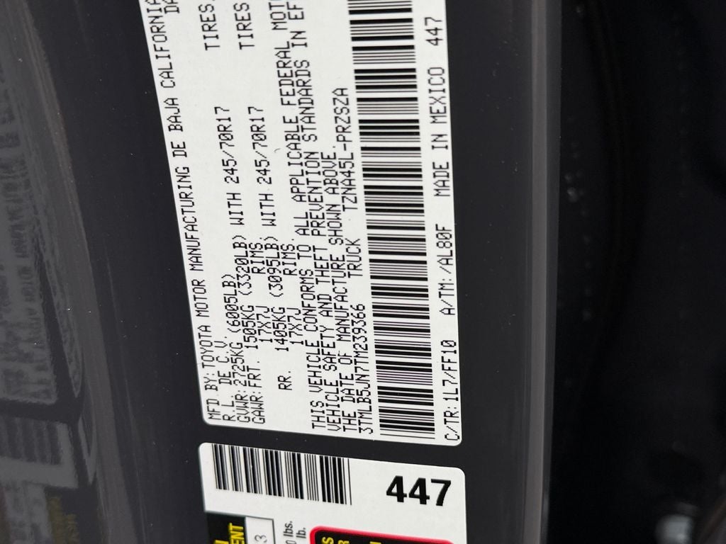 2026 Toyota Tacoma SR5