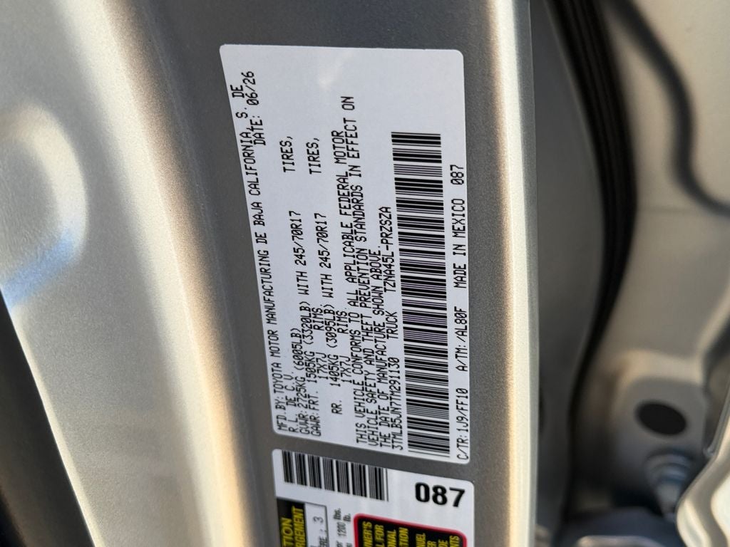2026 Toyota Tacoma SR5