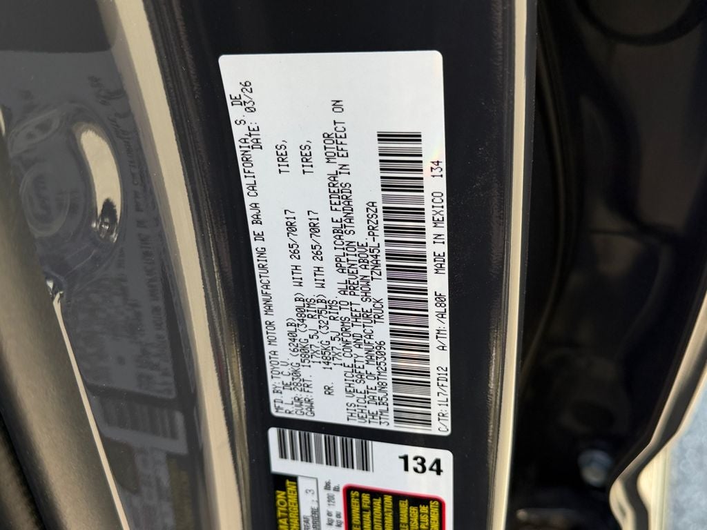 2026 Toyota Tacoma TRD Off-Road