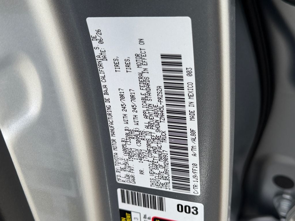 2026 Toyota Tacoma SR5