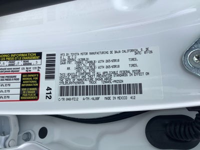 2026 Toyota Tacoma TRD Sport