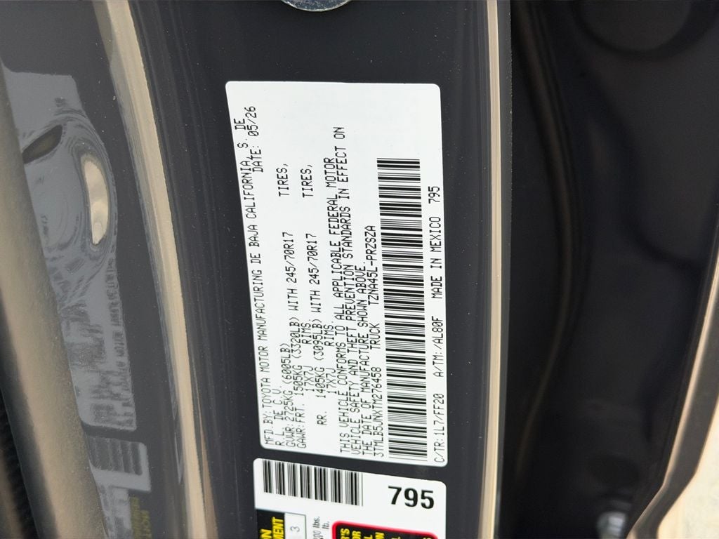 2026 Toyota Tacoma SR5