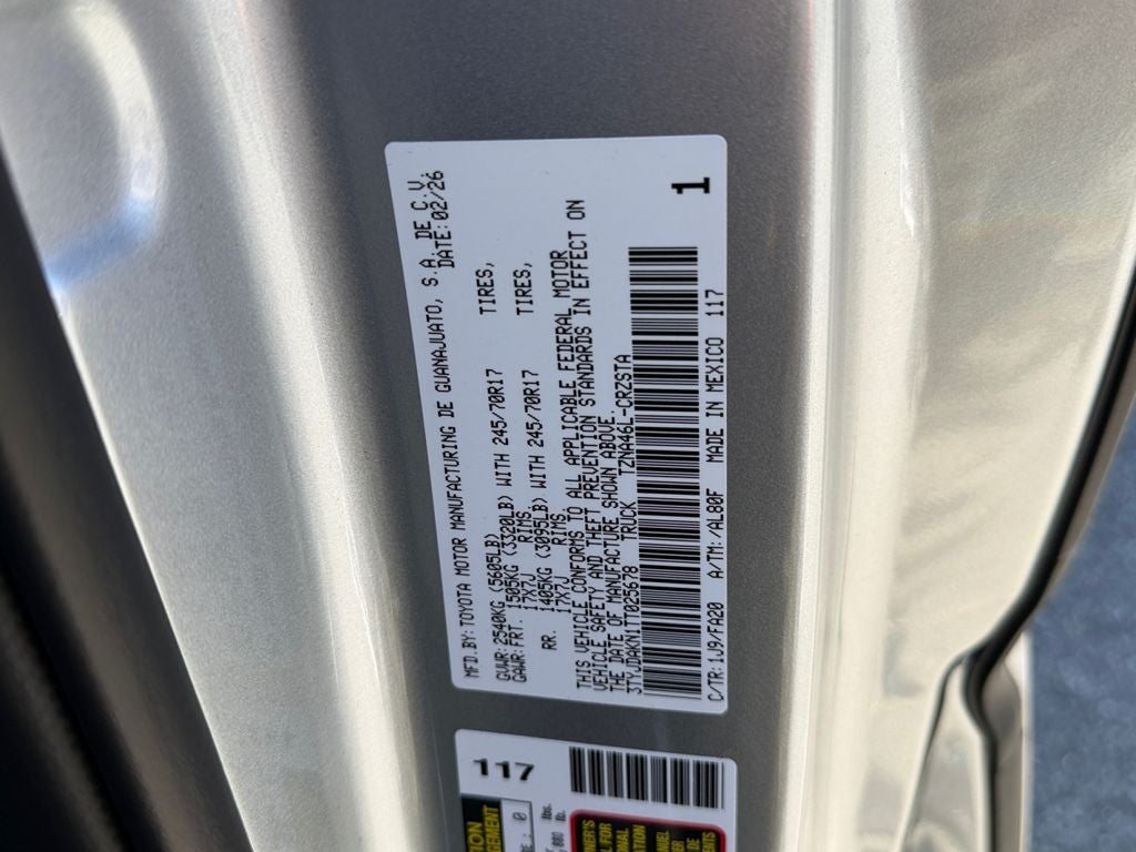 2026 Toyota Tacoma SR