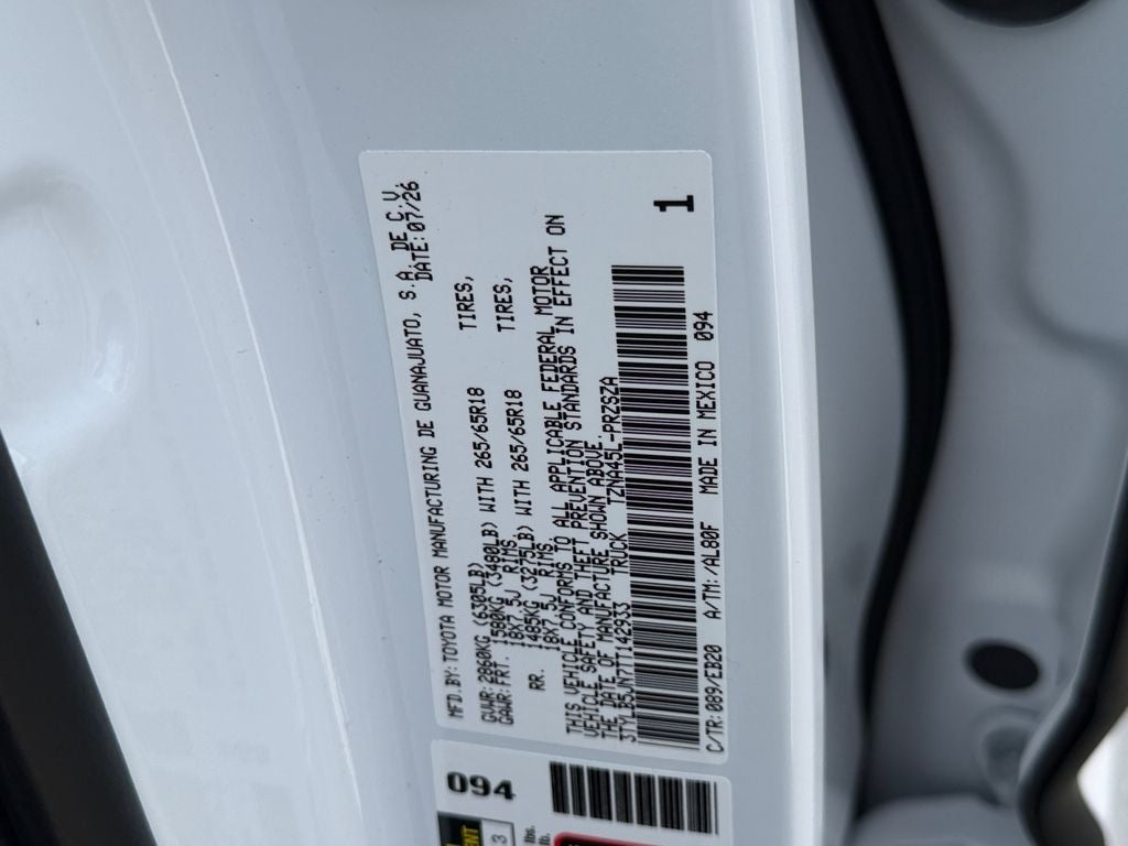 2026 Toyota Tacoma Limited