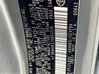 2026 Toyota Camry XSE