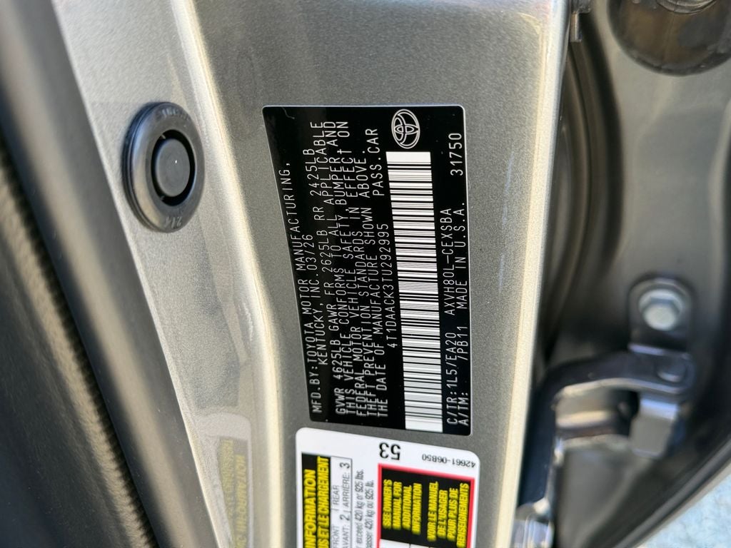 2026 Toyota Camry SE