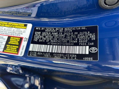 2026 Toyota Camry XLE