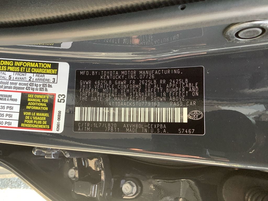2026 Toyota Camry XSE