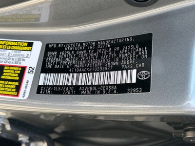 2026 Toyota Camry SE