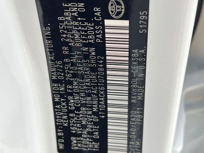 2026 Toyota Camry SE Nightshade