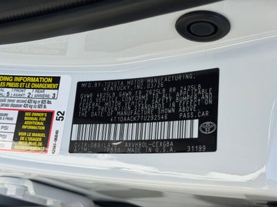 2026 Toyota Camry XLE