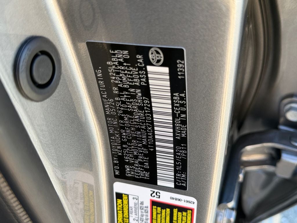 2026 Toyota Camry SE