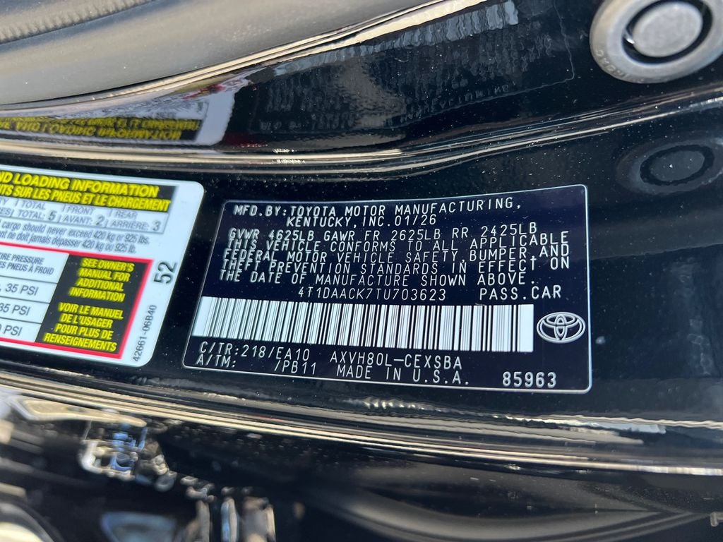 2026 Toyota Camry SE