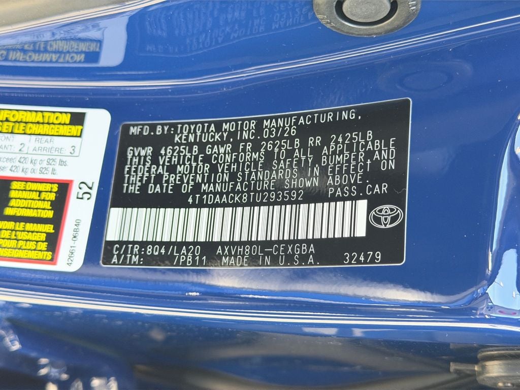 2026 Toyota Camry XLE