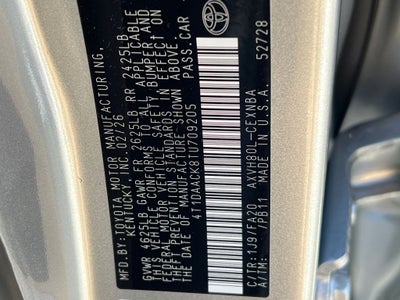 2026 Toyota Camry LE