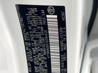 2026 Toyota Camry SE