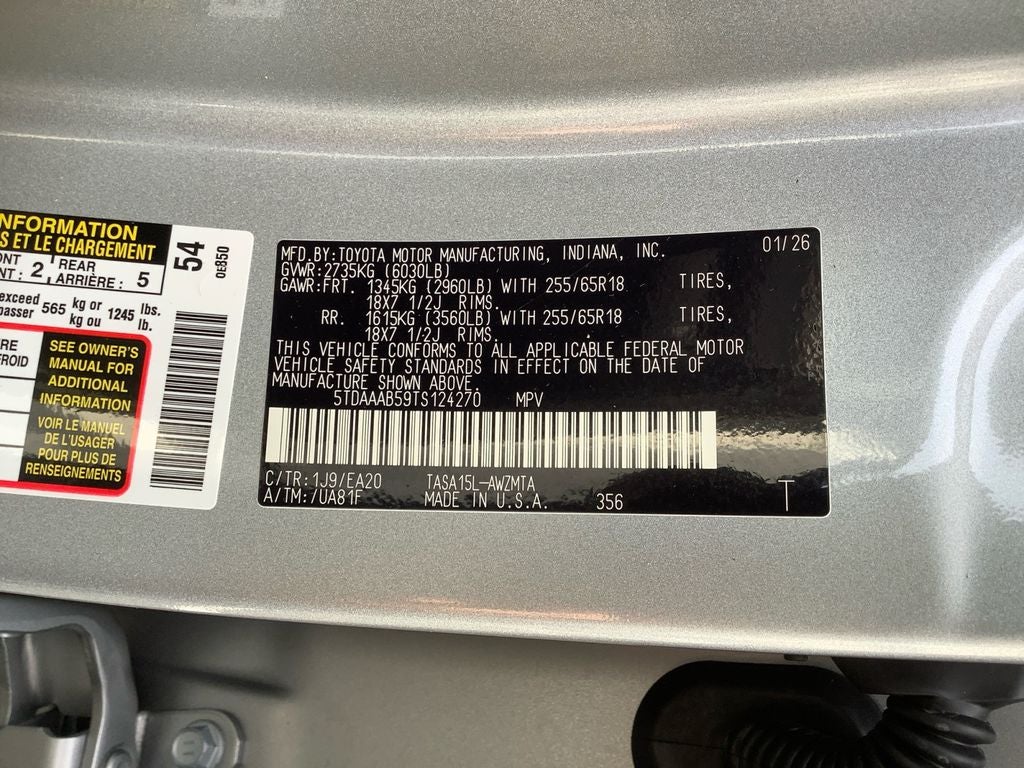 2026 Toyota Grand Highlander XLE