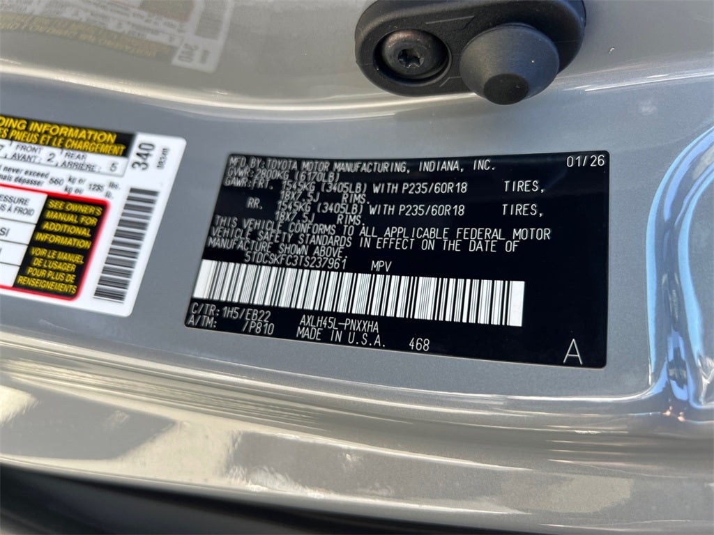 2026 Toyota Sienna 7 Passenger