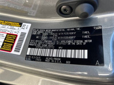 2026 Toyota Sienna XLE 7 Passenger