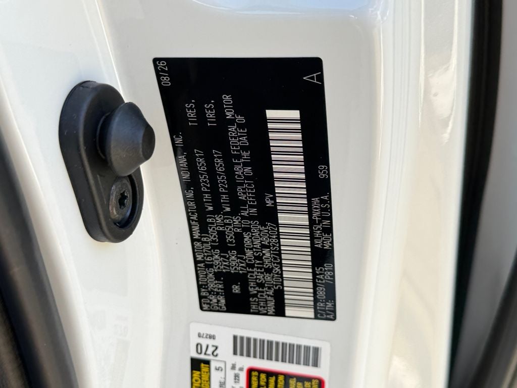 2026 Toyota Sienna XLE 7 Passenger
