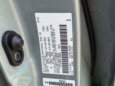 2026 Toyota Tundra SR5