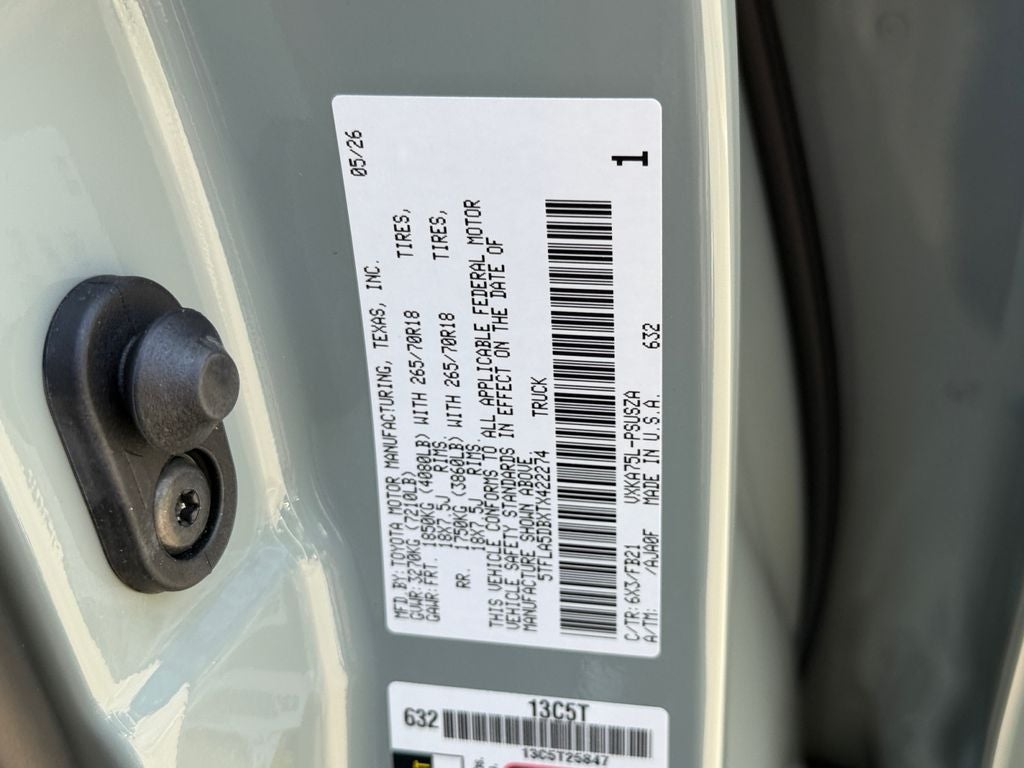 2026 Toyota Tundra SR5