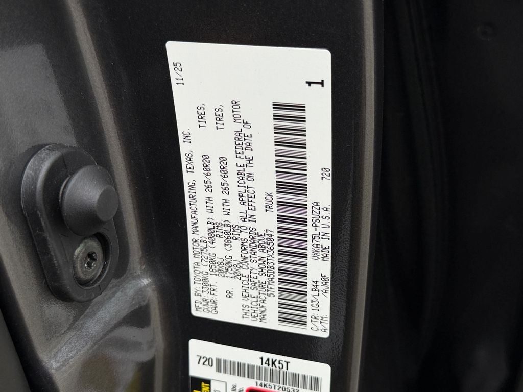 2026 Toyota Tundra 1794 Edition