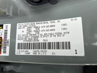 2026 Toyota Tundra 1794