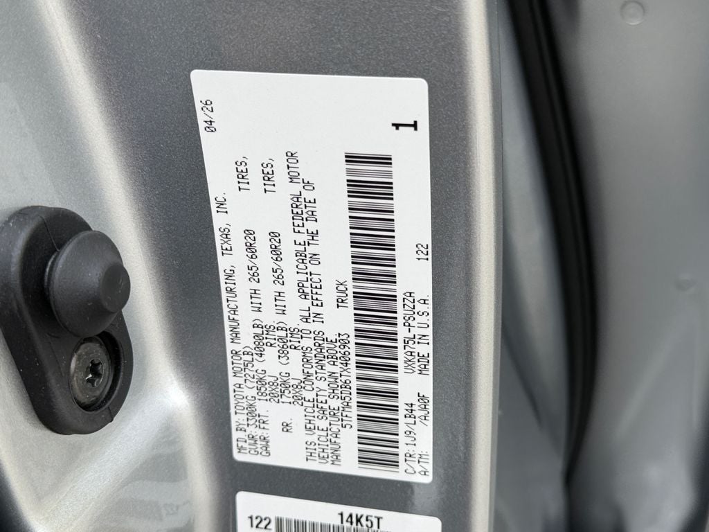 2026 Toyota Tundra 1794