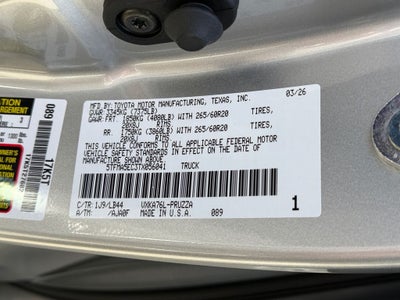 2026 Toyota Tundra 1794