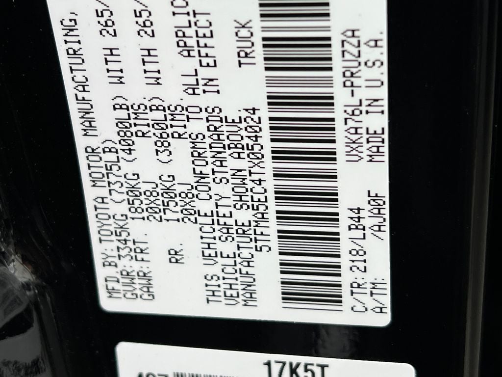 2026 Toyota Tundra 1794