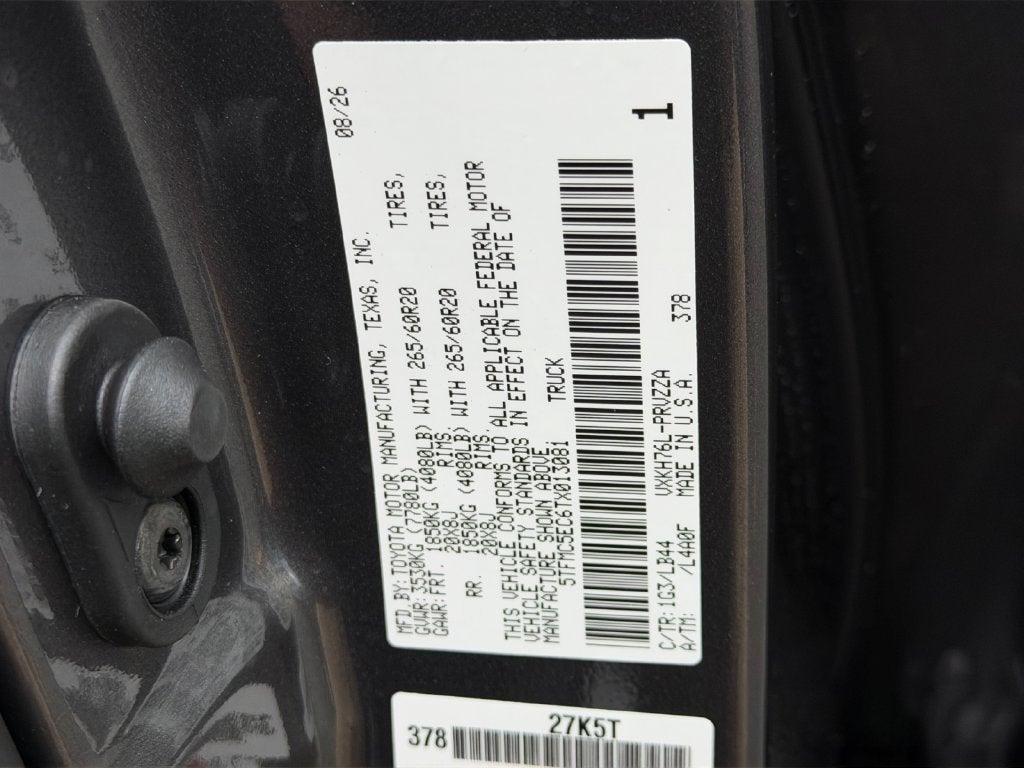 2026 Toyota Tundra Hybrid 1794 Edition