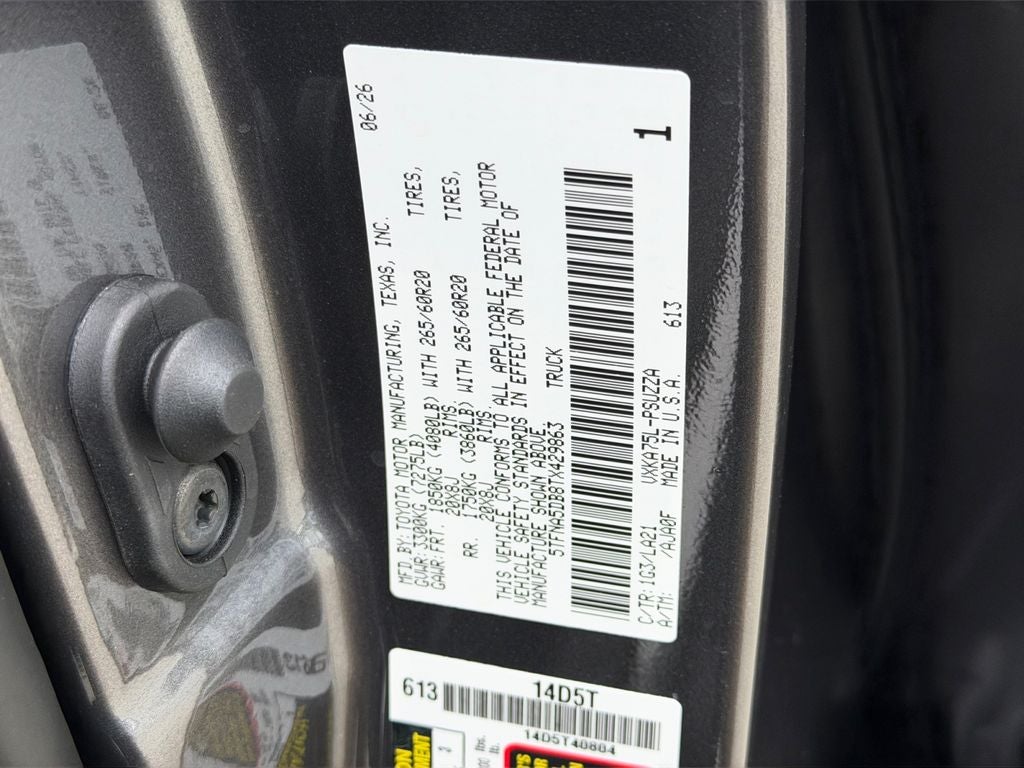 2026 Toyota Tundra Platinum